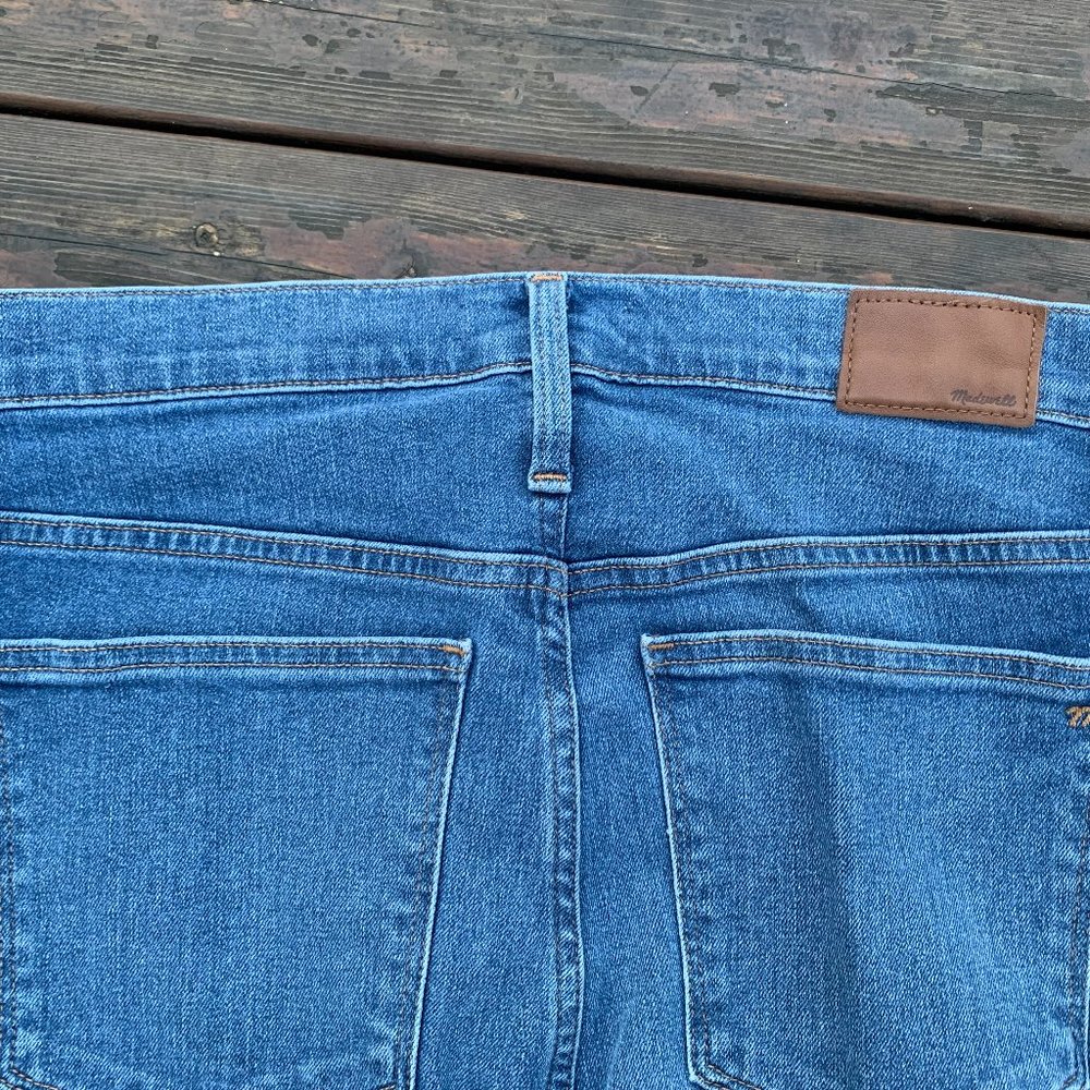 Madewell Ladies size 30 (sz 9-10) 4 Button Skinny Denim Jeans - Picture 9 of 9
